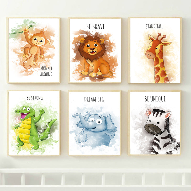 Inspire Jungle Prints - Watercolour