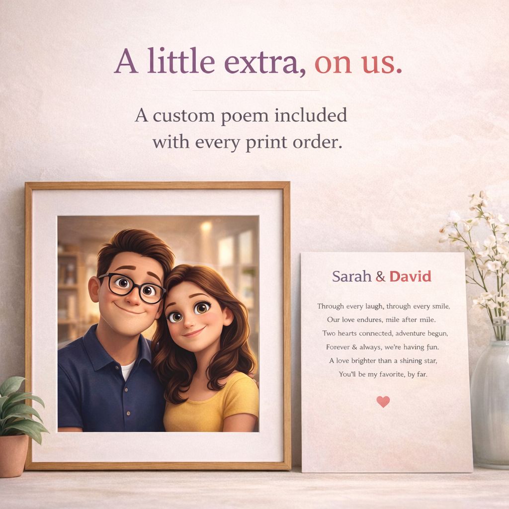 Custom Disney Portrait From Your Photo