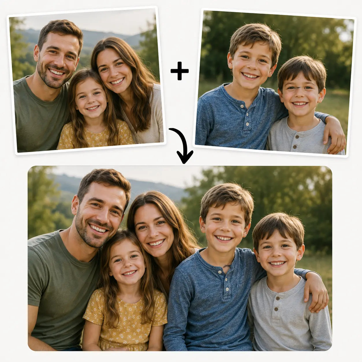 Combine Multiple Photos Into One – Professional Photo Merge & Editing Service