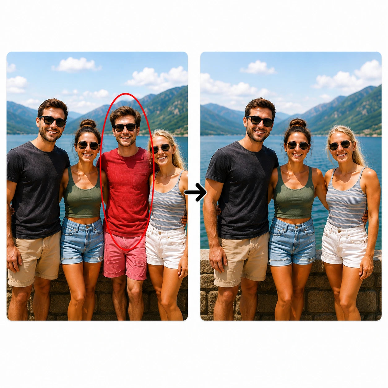 Remove Person/ People From Photo – Professional Photo Editing & Background Restoration Service