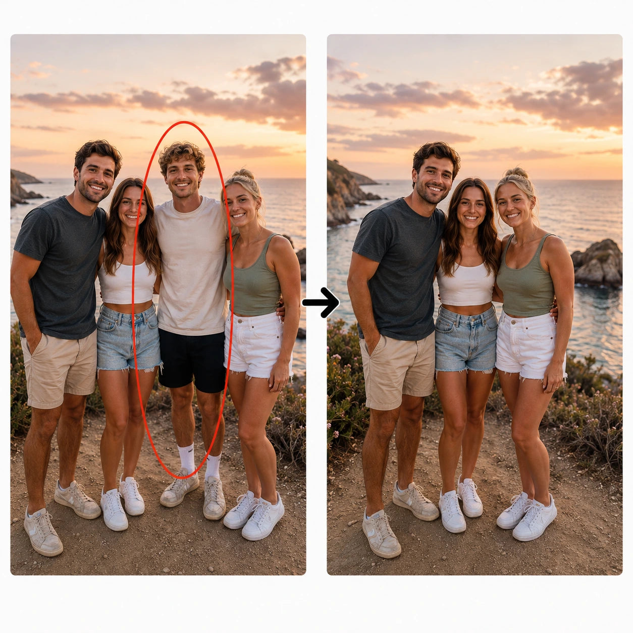 Remove Person/ People From Photo – Professional Photo Editing & Background Restoration Service