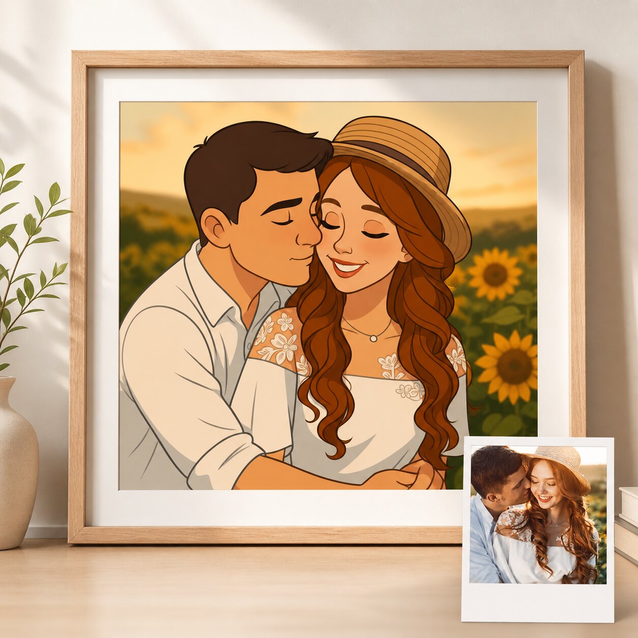 Disney Style Dad Portrait - Custom Father's Day Cartoon Gift from Photo