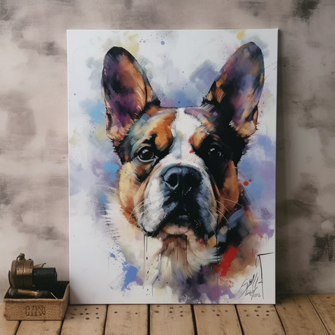 Signature Series Custom Pet Watercolour Portraits
