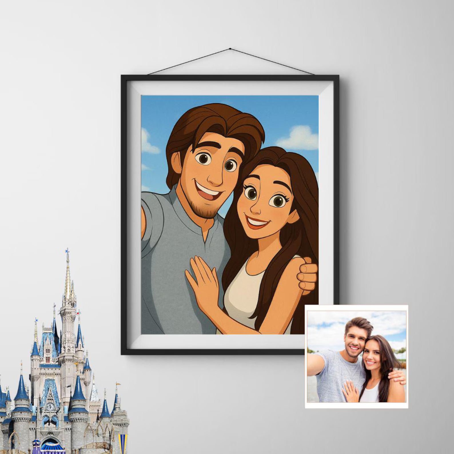 Custom Disney Portrait From Photo
