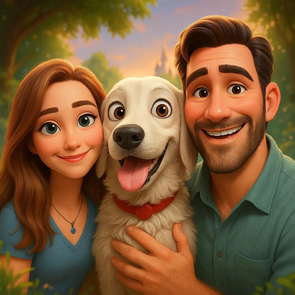 Pixar Style Portrait (DIGITAL ONLY)