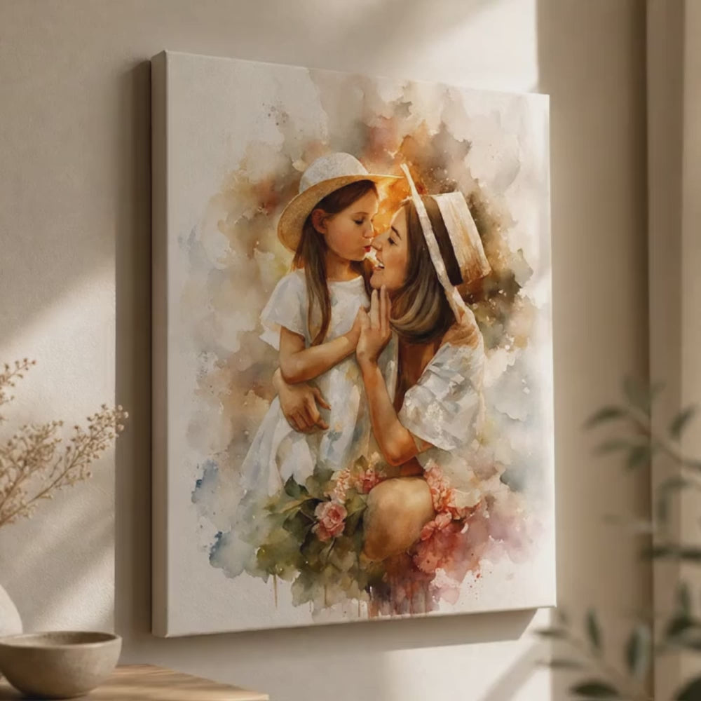 Transform Your Photo Into A Painting - Custom Portait
